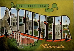 Greetings From Rochester Postcard