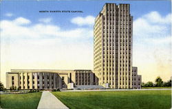 North Dakota State Capitol Postcard