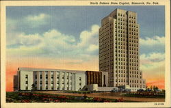 North Dakota State Capitol Postcard