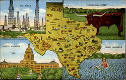 Texas Scenic, TX Postcard Postcard