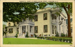 Tubbert's Court , North Salina Street Syracuse, NY Postcard Postcard