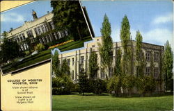 College Of Wooster Postcard