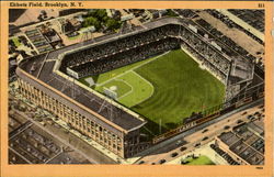 Ebbets Field Postcard