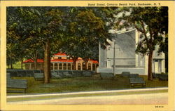 Band Stand, Ontario Beach Park Rochester, NY Postcard Postcard