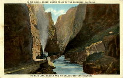 In The Royal Gorge Postcard