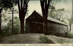 Covered Bridge Postcard