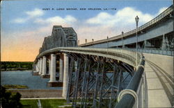 Huey P. Long Bridge Postcard