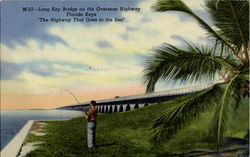 Long Key Bridge Postcard