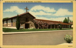 Mission San Francisco Solano De Sonoma Missions, CA Postcard Postcard
