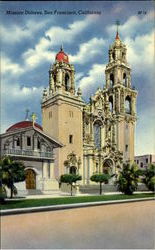 Mission Dolores Postcard