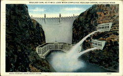 Boulder Dam Postcard