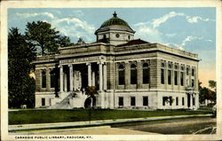 Carnegie Public Library Postcard