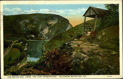 The Water Gap Delaware Water Gap, PA Postcard Postcard