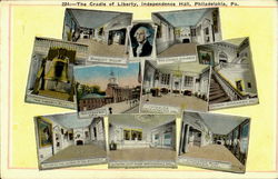 The Cradle Of Liberty, Independene Hall Postcard