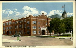 Franklin School Building North Platte, NE Postcard Postcard