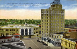 Union Station And Hotel Mc Cartney Postcard