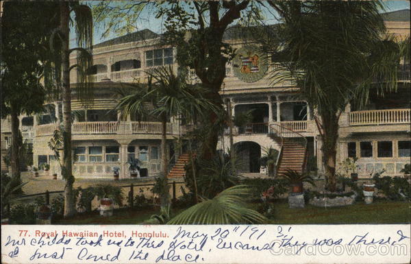 Royal Hawaiian Hotel Honolulu