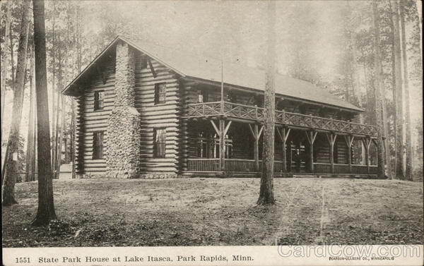 State Park House at Lake Itasca Park Rapids Minnesota