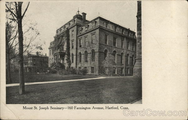 Mount St. Joseph Seminary Hartford Connecticut