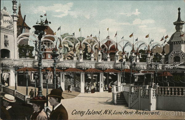 Luna Park Restaurant Coney Island New York