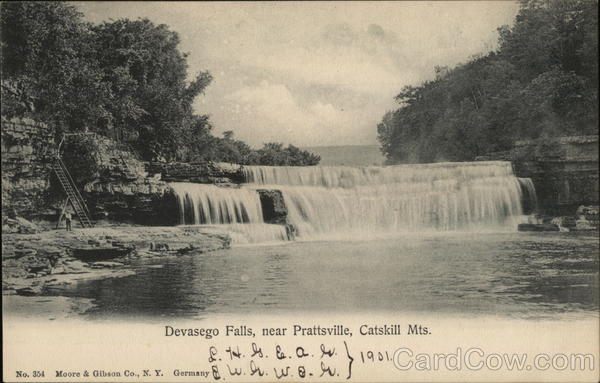 Devasego Falls, Catskill Mts. Prattsville New York