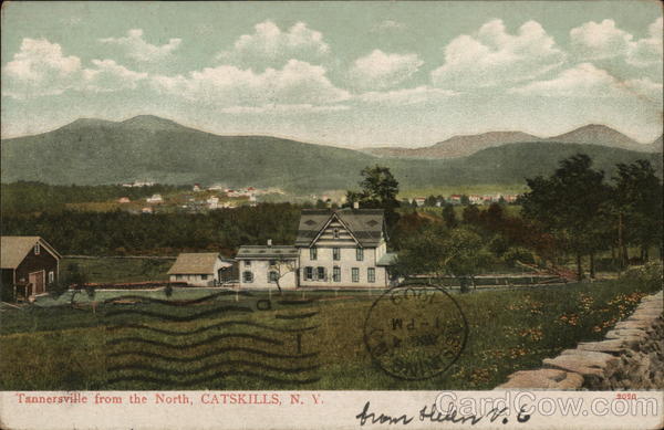 Tannersville from the North New York