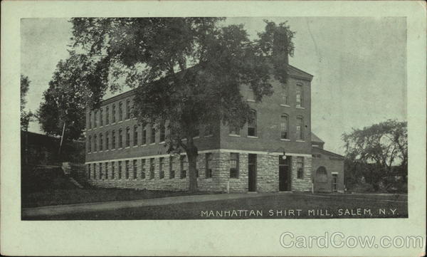 Manhattan Shirt Mill Salem New York