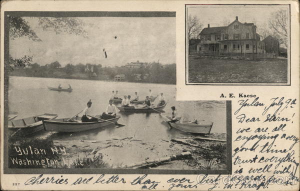 Washington Lake Yulan New York