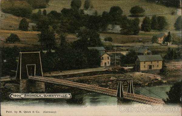 Shohola-Barryville Bridge, 1900 New York