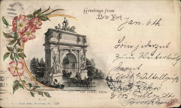 The Dewey Arch New York City