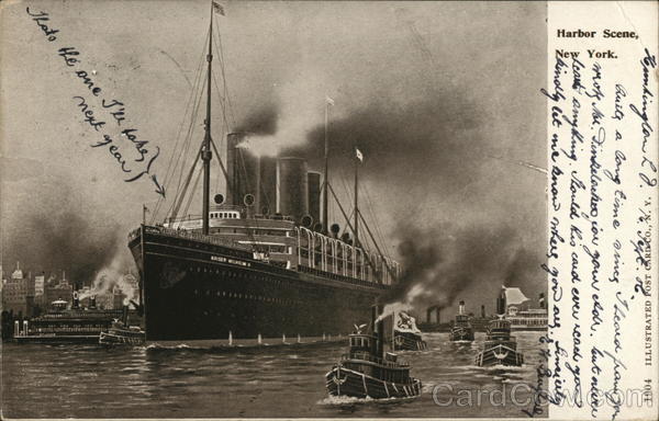 Harbor Scene New York