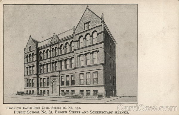 Public School No. 83, Bergen Street and Schenectady Avenue New York City