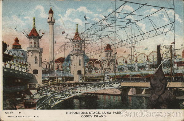 Hippodrome Stage, Luna Park Coney Island New York