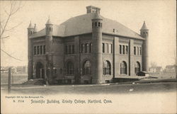 Scientific Building, Trinity College Hartford, CT Postcard Postcard Postcard