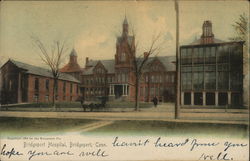 Bridgeport Hospital Connecticut Postcard Postcard Postcard