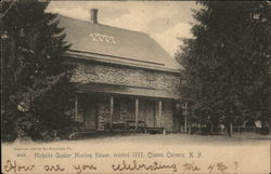 Hicksite Quaker Meeting House Postcard