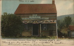 Oldest House in the Catskills Haines Falls, NY Postcard Postcard Postcard