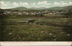 Tannersville from Clum Hill New York Postcard Postcard Postcard