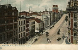 State Street from Broadway Albany, NY Postcard Postcard Postcard