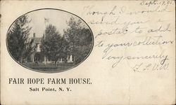 Fair Hope Farm House Salt Point, NY Postcard Postcard Postcard