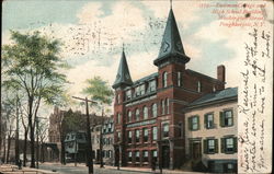 Eastman College and High School Building Poughkeepsie, NY Postcard Postcard Postcard