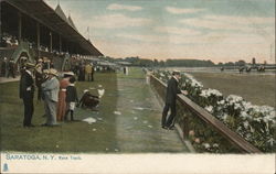 Race Track Postcard