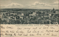 Syracuse University Buildings Postcard
