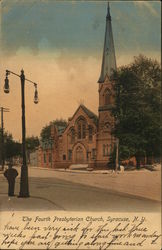 The Fourth Presbyterian Church Syracuse, NY Postcard Postcard Postcard
