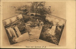 Views Near Syracuse New York Postcard Postcard Postcard