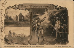 Views of Fort Ticonderoga Postcard