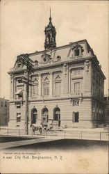 City Hall Binghamton, NY Postcard Postcard Postcard