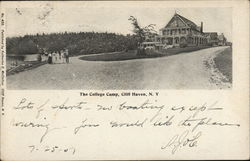 The College Camp Postcard