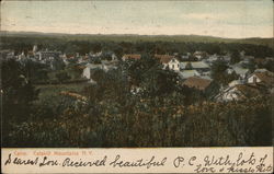 Aerial View Cairo, NY Postcard Postcard 