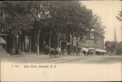 Main Street Cobleskill, NY Postcard Postcard Postcard